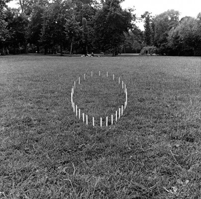 Perspective correction - circle of poles without rope